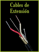 Cables compensados para termopares